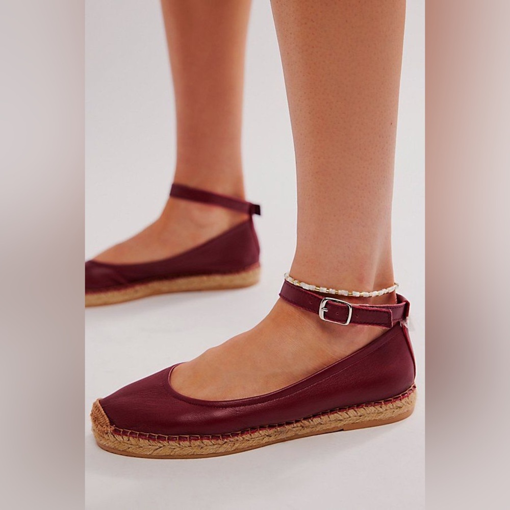 NIB Free People Mason Ballet Espadrille Shoes